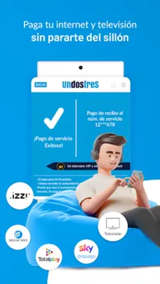 UnDosTres - Recargas y Pagos android App screenshot 3