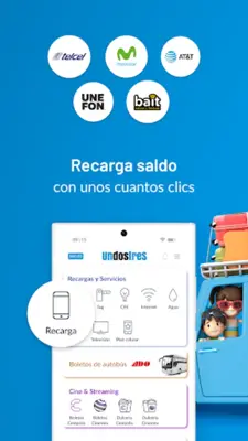 UnDosTres - Recargas y Pagos android App screenshot 7